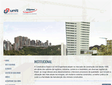 Tablet Screenshot of construtoraelipse.com.br